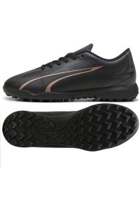Buty piłkarskie Puma Ultra Play Tt Jr 107779-02 czarne. Zapięcie: sznurówki. Kolor: czarny. Materiał: syntetyk, guma. Sport: piłka nożna #6