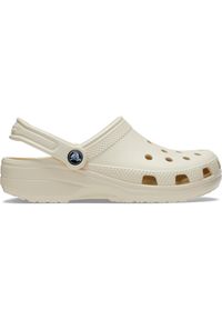 Klapki dla dorosłych Crocs Classic. Kolor: beżowy. Materiał: materiał, syntetyk. Styl: sportowy