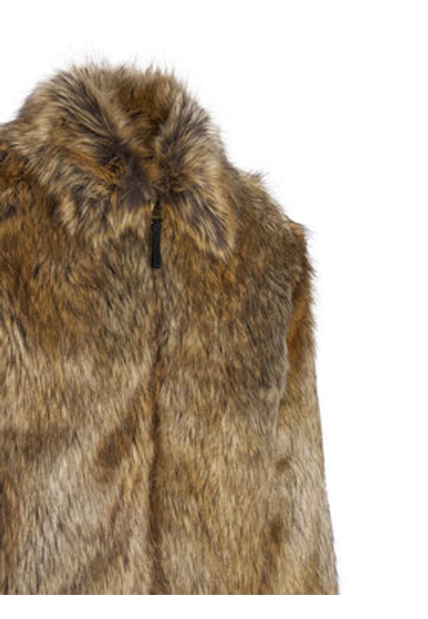 Hugo - HUGO Futro Bryan2541 50546592 Brązowy Relaxed Fit. Kolor: brązowy. Materiał: syntetyk