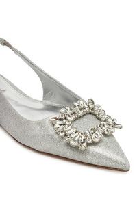 Steve Madden Czółenka Calista SM11003625 Srebrny. Kolor: srebrny. Materiał: materiał #5