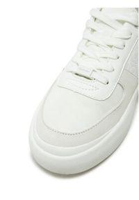 Calvin Klein Sneakersy Vulc Lace Up - Mono HW0HW02293 Biały. Kolor: biały. Materiał: skóra