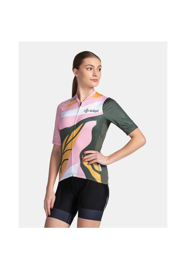 Koszulka kolarska damska Kilpi RITAEL-W. Kolor: zielony. Sport: kolarstwo
