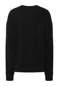Calvin Klein Jeans Sweter LV04RD313G Czarny Regular Fit. Kolor: czarny. Materiał: bawełna #2