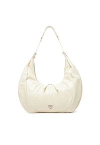 Pinko - PINKO Torebka Slouchy Hobo Big PE 25 PLTT 104295 A26J Écru. Materiał: skórzane