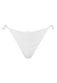Hunkemöller Stringi Posie 302401 Biały. Kolor: biały. Materiał: syntetyk