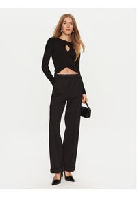 ViCOLO Spodnie materiałowe TS0116 Czarny Regular Fit. Kolor: czarny. Materiał: syntetyk #2