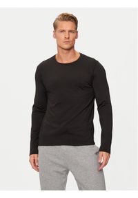 YSABEL MORA Longsleeve 70102 Czarny Slim Fit. Kolor: czarny. Materiał: syntetyk. Długość rękawa: długi rękaw