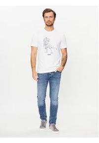 BOSS - Boss T-Shirt Terassic 50510376 Biały Regular Fit. Kolor: biały. Materiał: bawełna #4