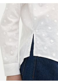 Tom Tailor Denim Koszula 1043137 Biały Regular Fit. Kolor: biały. Materiał: bawełna