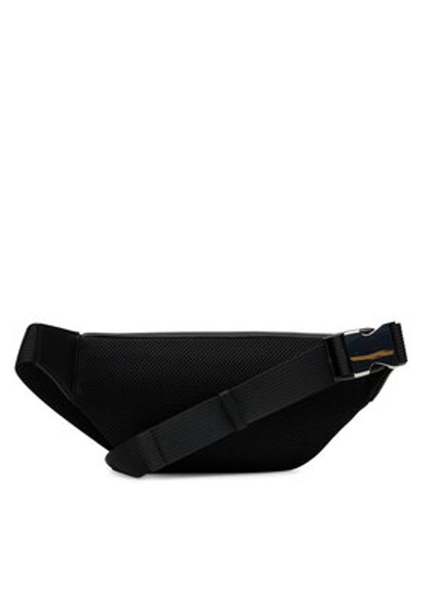 TOMMY HILFIGER - Tommy Hilfiger Saszetka nerka Th Central Bumbag AM0AM13488 Czarny. Kolor: czarny. Materiał: skóra