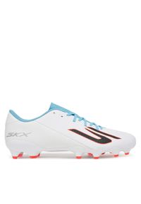 skechers - Skechers Buty do piłki nożnej Gold Fg 252116 WTQP Biały. Kolor: biały. Materiał: skóra