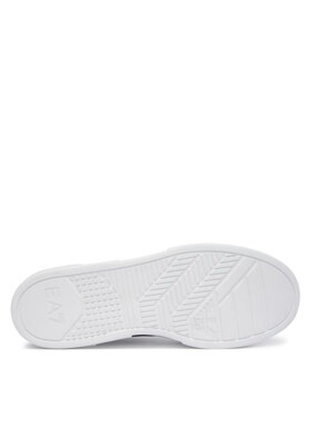 EA7 Emporio Armani Sneakersy 7X000786 AF26388 MB635 Granatowy. Kolor: niebieski. Materiał: materiał