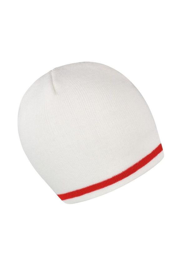 RESULT WINTER ESSENTIALS - Czapka Unisex Dla Dorosłych. Kolor: biały, czerwony, wielokolorowy