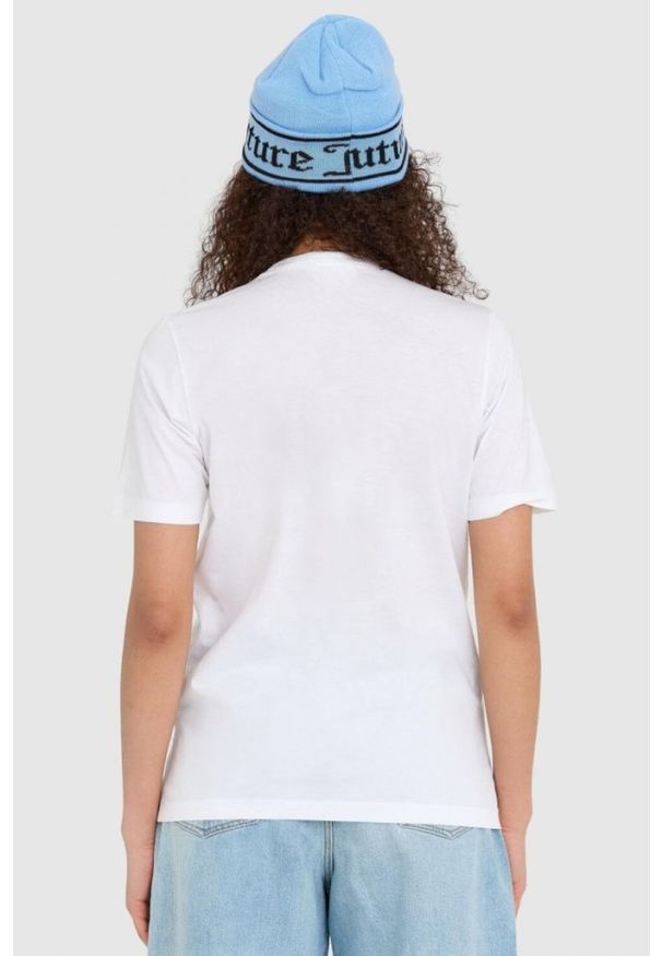 DSQUARED2 Biały t-shirt damski z logo icon, Rozmiar L. Kolor: biały. Materiał: bawełna