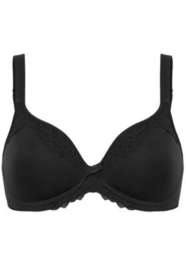 Triumph Biustonosz z fiszbiną Beauty-Full Darling 10157742 Czarny. Kolor: czarny. Materiał: syntetyk
