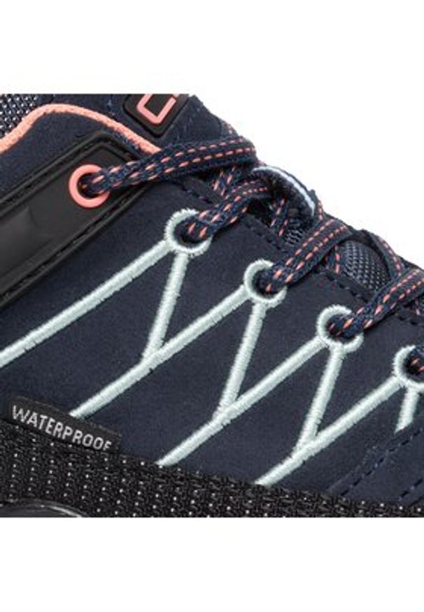 CMP Trekkingi Rigel Low Wmn Trekking Shoes Wp 3Q13246 Granatowy. Kolor: niebieski. Materiał: zamsz, skóra