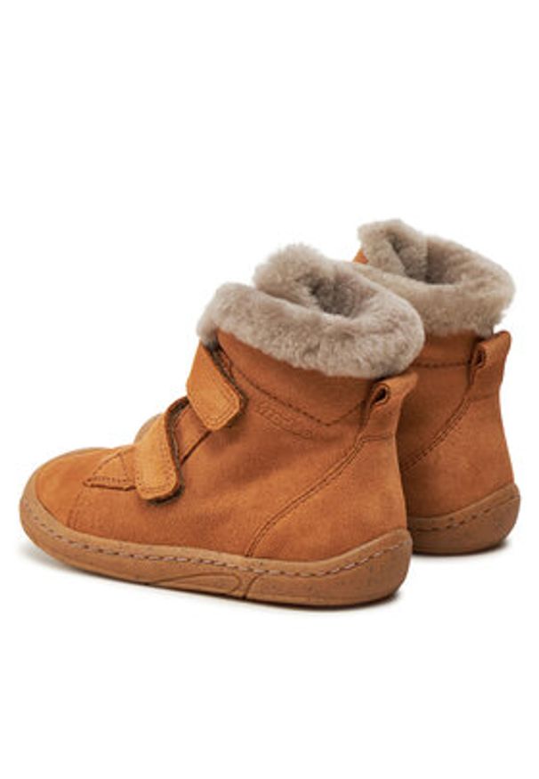 Froddo Kozaki Minni Suede G2110141-2 S Brązowy. Kolor: brązowy. Materiał: skóra, zamsz