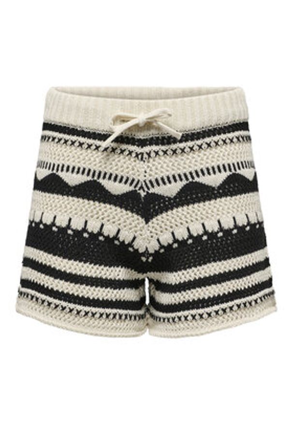 only - ONLY Szorty materiałowe Merida 15344405 Czarny Regular Fit. Kolor: czarny. Materiał: syntetyk