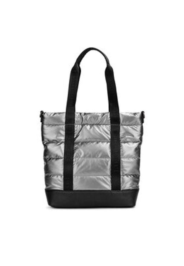 Monnari Torebka TORIMP0-24Z-BAG4590-KM22D000 Srebrny. Kolor: srebrny. Materiał: skórzane