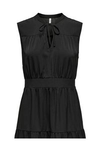 only - ONLY Sukienka codzienna Nova 15347921 Czarny Regular Fit. Okazja: na co dzień. Kolor: czarny. Materiał: wiskoza. Typ sukienki: proste. Styl: casual #3