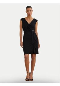 Lauren Ralph Lauren - LAUREN RALPH LAUREN Sukienka koktajlowa 253906356002 Czarny Regular Fit. Kolor: czarny. Materiał: syntetyk. Styl: wizytowy #2