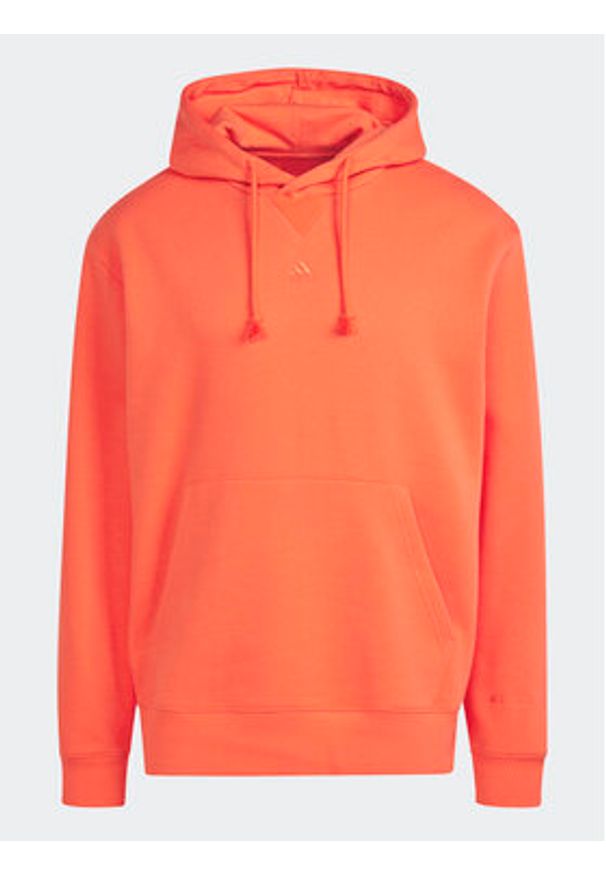 Adidas - adidas Bluza ALL SZN IX3960 Pomarańczowy Loose Fit. Kolor: pomarańczowy. Materiał: bawełna, syntetyk