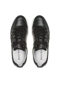 Badura Sneakersy BUXTON-21 MI08 Czarny. Kolor: czarny. Materiał: skóra #5