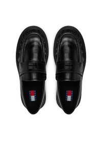 Tommy Jeans Loafersy EN0EN02708 Czarny. Kolor: czarny. Materiał: skóra