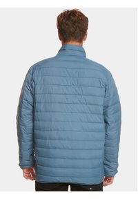 Quiksilver Kurtka przejściowa Scaly Fz Jckt EQYJK04007 Niebieski Regular Fit. Kolor: niebieski. Materiał: syntetyk