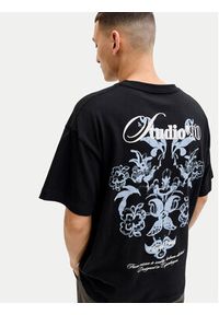 Jack & Jones T-Shirt Montauk Back 12290892 Czarny Regular Fit. Kolor: czarny. Materiał: bawełna #3