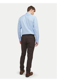 Jack & Jones - Jack&Jones Koszula 12201905 Błękitny Slim Fit. Kolor: niebieski. Materiał: bawełna