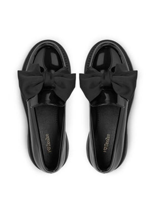 DeeZee Loafersy 2024-47 Czarny. Kolor: czarny. Materiał: materiał, syntetyk
