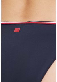 TOMMY HILFIGER - Tommy Hilfiger figi kąpielowe kolor granatowy. Kolor: niebieski. Materiał: włókno, materiał #3