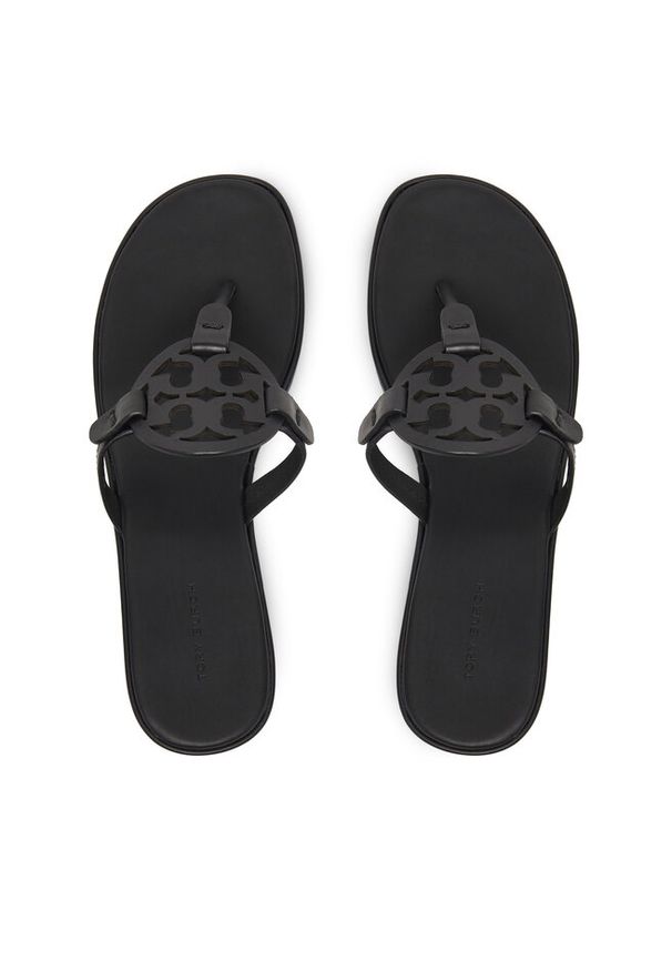 Japonki Tory Burch. Kolor: czarny