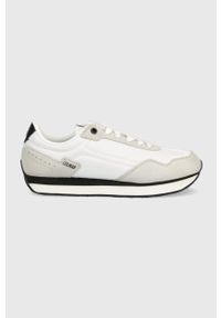 Colmar sneakersy white kolor biały. Nosek buta: okrągły. Zapięcie: sznurówki. Kolor: biały. Materiał: guma. Obcas: na obcasie. Wysokość obcasa: niski