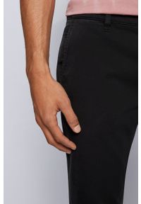 BOSS - Boss - Spodnie. Kolor: czarny. Materiał: tkanina #2