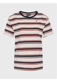 Volcom T-Shirt Party Pack B0132201 Beżowy Regular Fit. Kolor: beżowy. Materiał: bawełna
