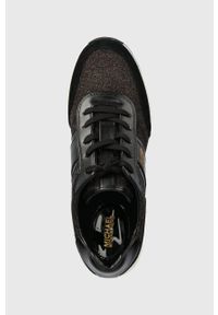 MICHAEL Michael Kors sneakersy Mabel kolor czarny 43F3MBFSBD. Zapięcie: sznurówki. Kolor: czarny. Materiał: guma. Obcas: na koturnie #2