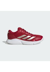 Adidas - Buty Courtquick Padel. Kolor: żółty, czerwony, biały, wielokolorowy. Materiał: materiał. Sport: tenis #1