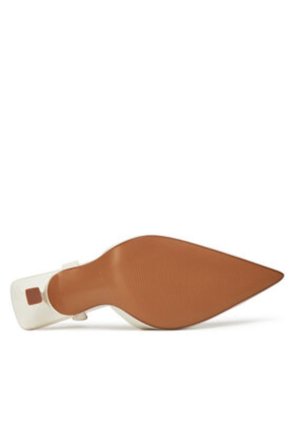 Aldo Sandały Brusanti 13985171 Biały. Kolor: biały. Materiał: skóra