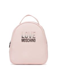 Love Moschino - Plecak LOVE MOSCHINO. Kolor: różowy