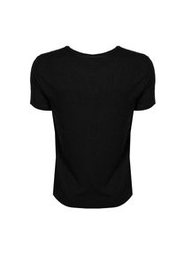 Emporio Armani T-shirt C-neck | 1108533 F584 | Mężczyzna | Czarny. Okazja: na co dzień. Kolor: czarny. Materiał: wiskoza, poliester, elastan. Styl: casual, klasyczny, elegancki