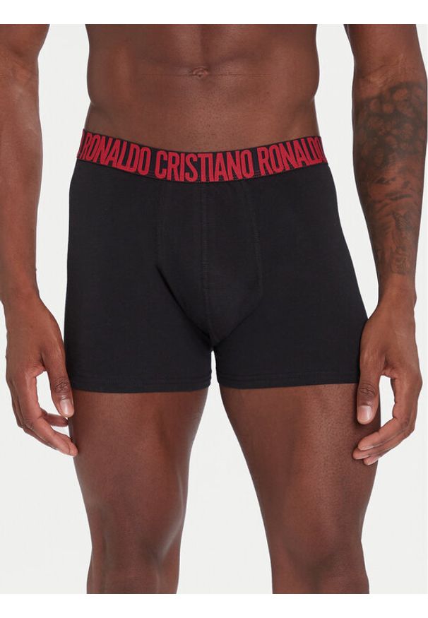 Cristiano Ronaldo CR7 Komplet 5 par bokserek 8125-49 Czarny. Kolor: czarny. Materiał: bawełna