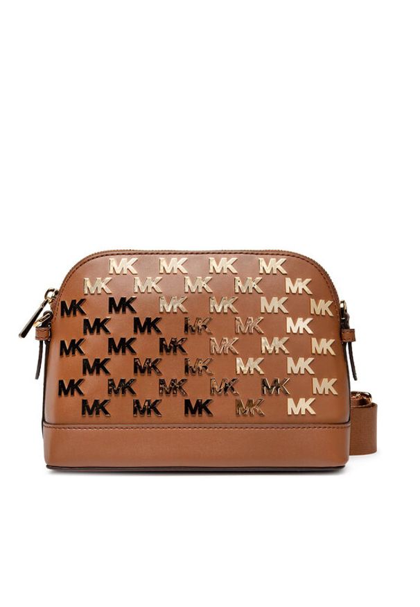 MICHAEL Michael Kors Torebka Jet Set Charm 32T2GT9C7Y Brązowy. Kolor: brązowy. Materiał: skórzane