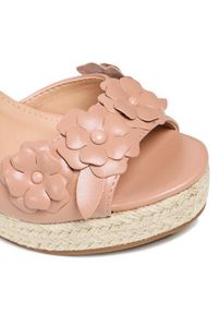 QUAZI Espadryle TS5307-01 Beżowy. Kolor: beżowy. Materiał: skóra #7