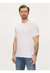 Hugo Komplet 2 t-shirtów Naolo 50522383 Biały Regular Fit. Kolor: biały. Materiał: bawełna #7