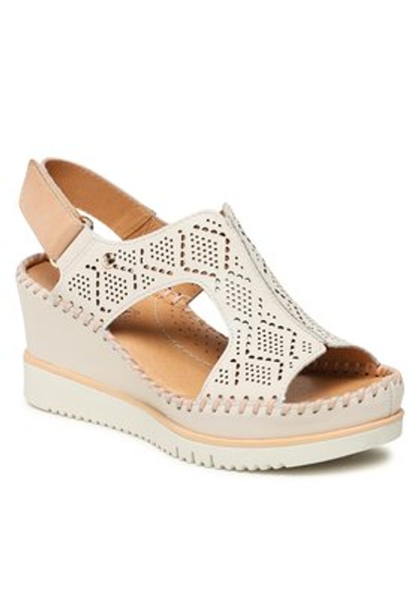 Pikolinos Sandały W3Z-1775C1 Biały. Kolor: biały. Materiał: skóra