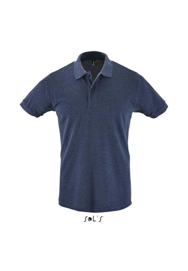 SOL'S - Polo Sol's Perfect. Typ kołnierza: polo. Kolor: niebieski. Styl: elegancki
