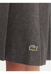 Lacoste Spódnica plisowana JF5358 Szary Regular Fit. Kolor: szary. Materiał: syntetyk #3