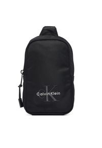 Calvin Klein Saszetka Bold Phon Crossbody LV04D1263G Czarny. Kolor: czarny. Materiał: materiał #1